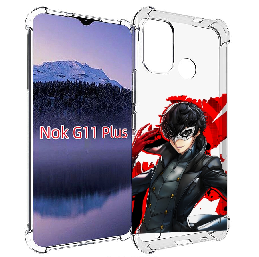

Чехол MyPads Persona 5 для Nokia G11 Plus, Прозрачный, Tocco
