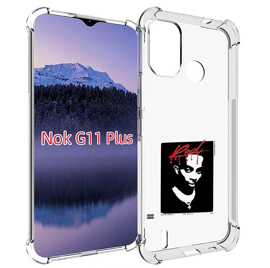 

Чехол MyPads Playboi Carti - Whole Lotta Red для Nokia G11 Plus, Прозрачный, Tocco