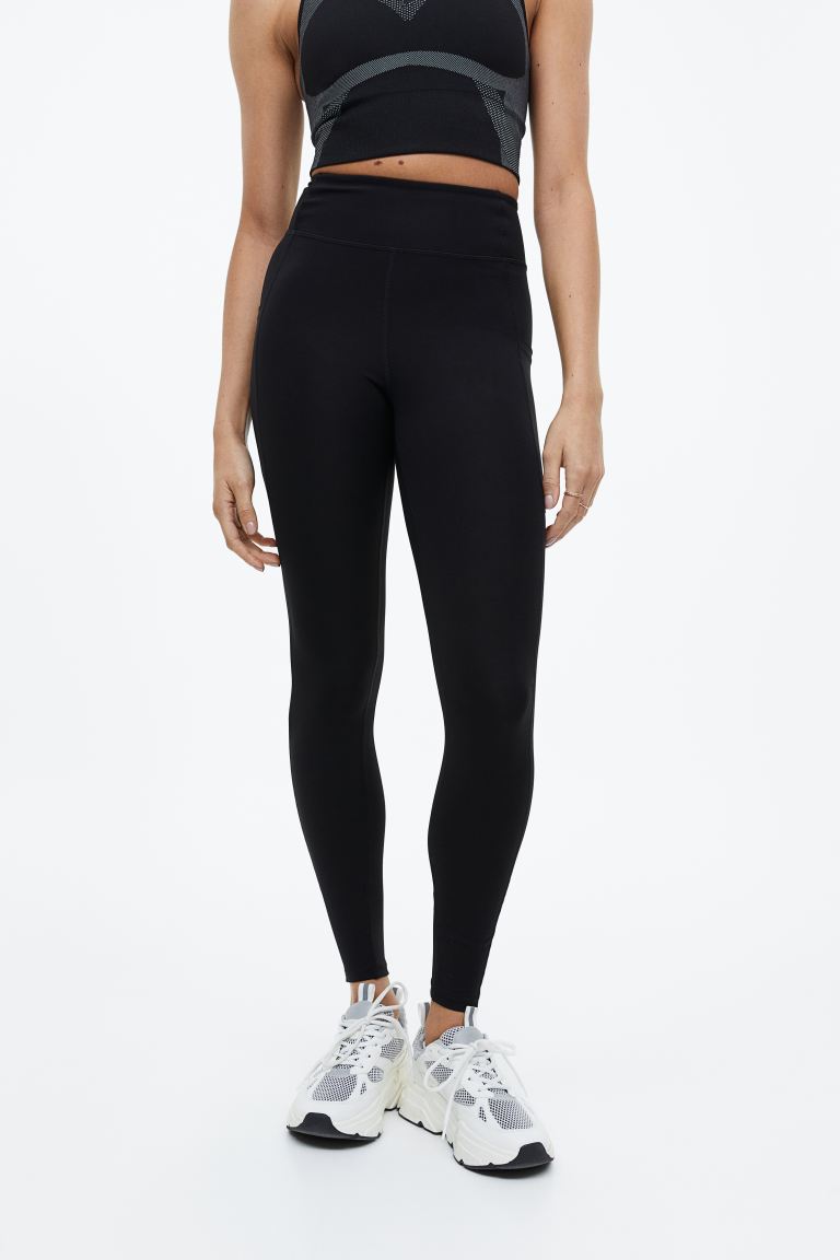 

Леггинсы женские H&M 1115511001 черные 2XL (доставка из-за рубежа), 1115511001