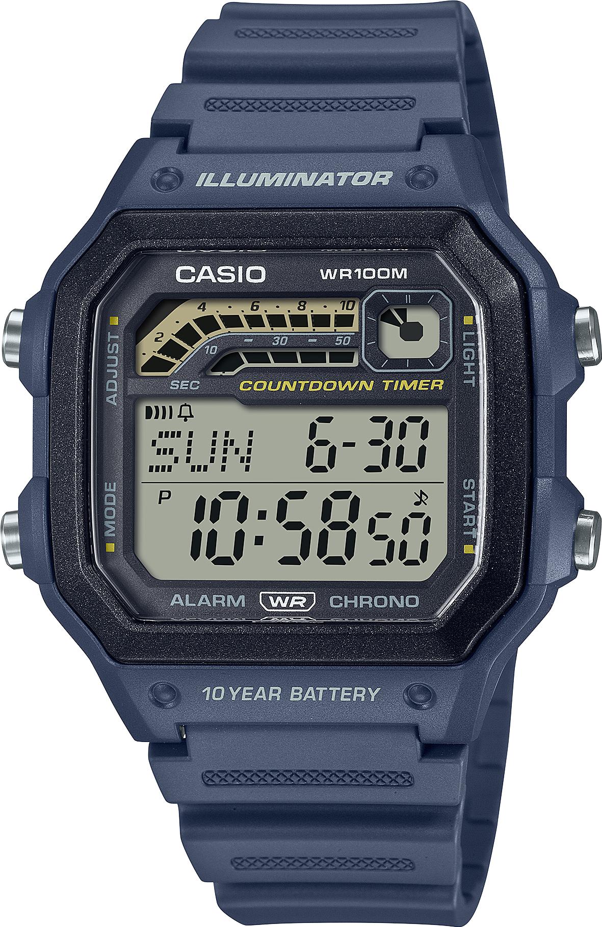 

Наручные часы мужские Casio WS-1600H-2A, WS-1600H-2A