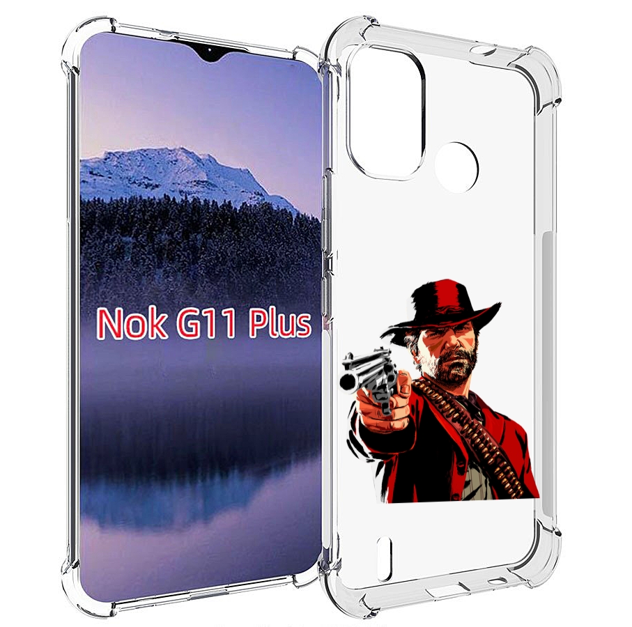 

Чехол MyPads Red-Dead-Redemption-2-РДР-2 для Nokia G11 Plus, Прозрачный, Tocco