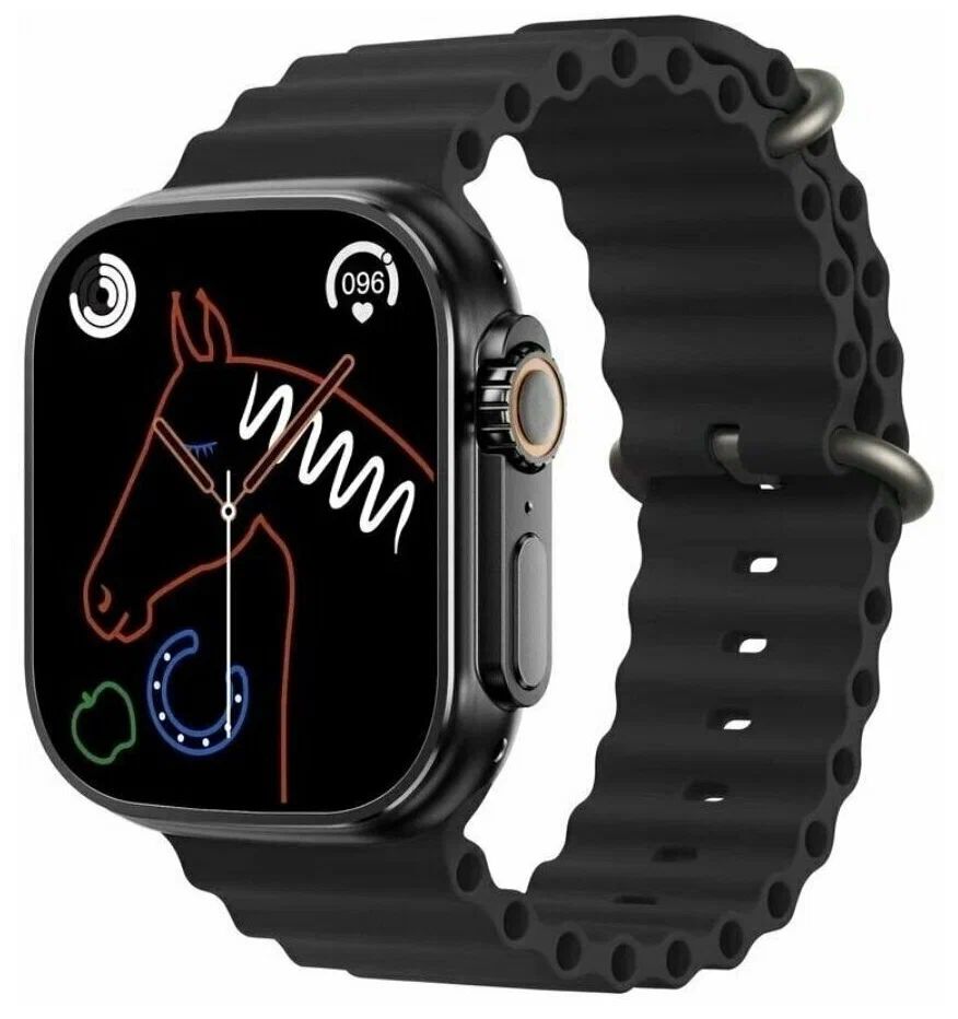 

Смарт часы Hoco Y12 Ultra Smart Watch , black, Y12 Ultra
