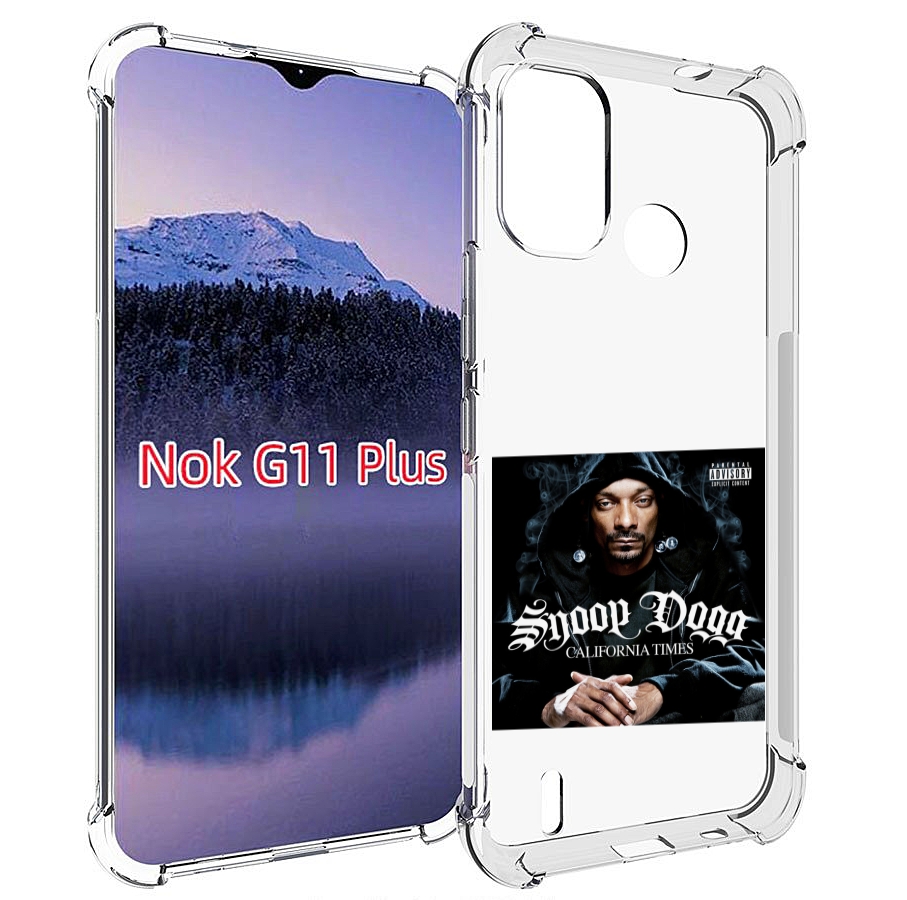 

Чехол MyPads Snoop Dogg CALIFORNIA TIMES для Nokia G11 Plus, Прозрачный, Tocco