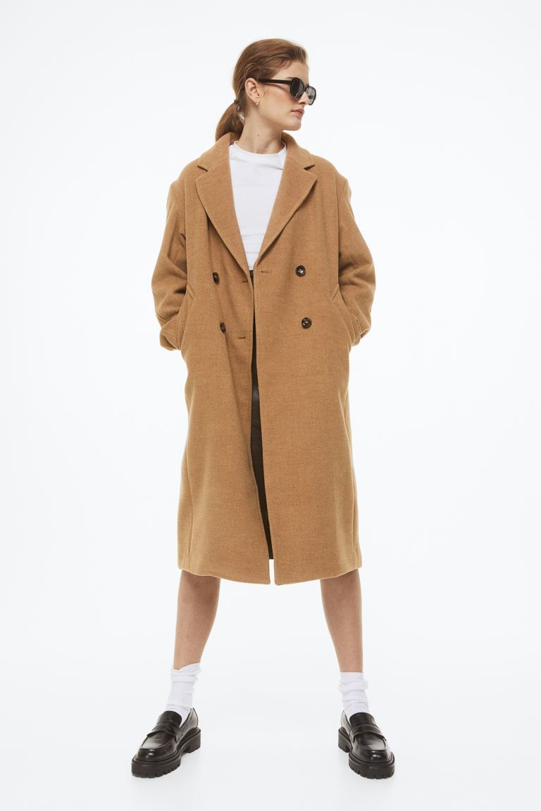 

Пальто женское H&M 1115574003 бежевое 2XL (доставка из-за рубежа), 1115574003