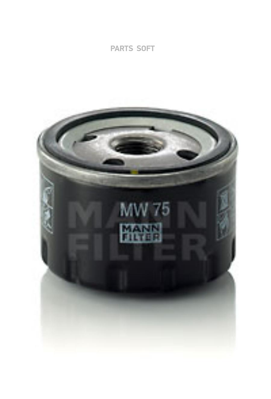 

Mw 75_Фильтр Масляный Мотоцикла Bmw Motorcycles Mann-Filter Mw75