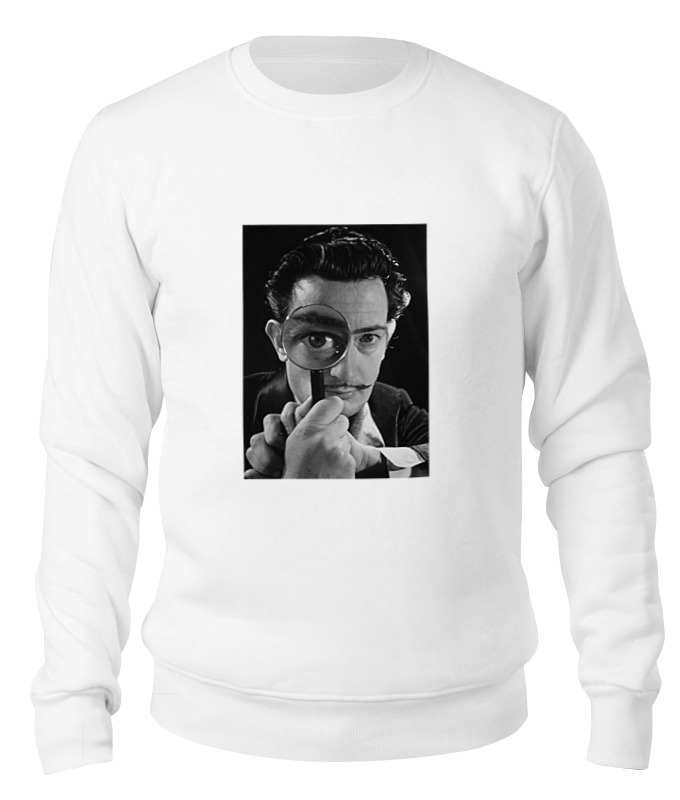 

Свитшот унисекс Printio Salvador dali белый XL, Salvador dali