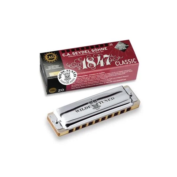 1847 Classic Wilde Rock G Губная гармошка, Seydel Sohne 16220G