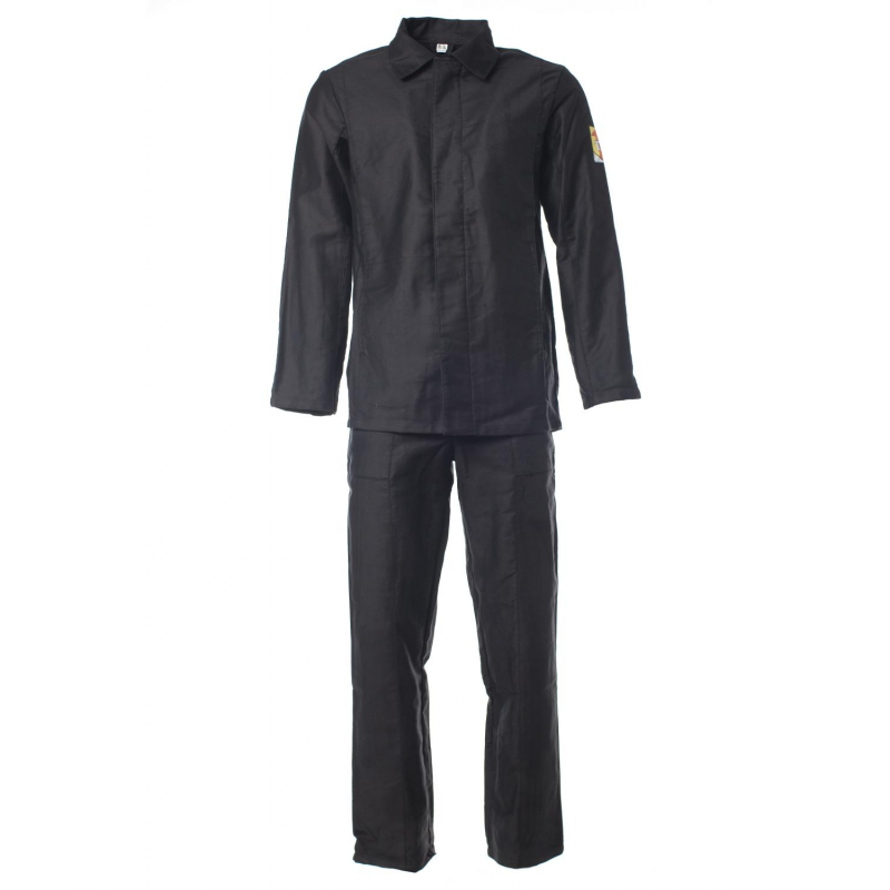 

Костюм рабочий NoBrand 1384076-K черный 52-54, 182-188