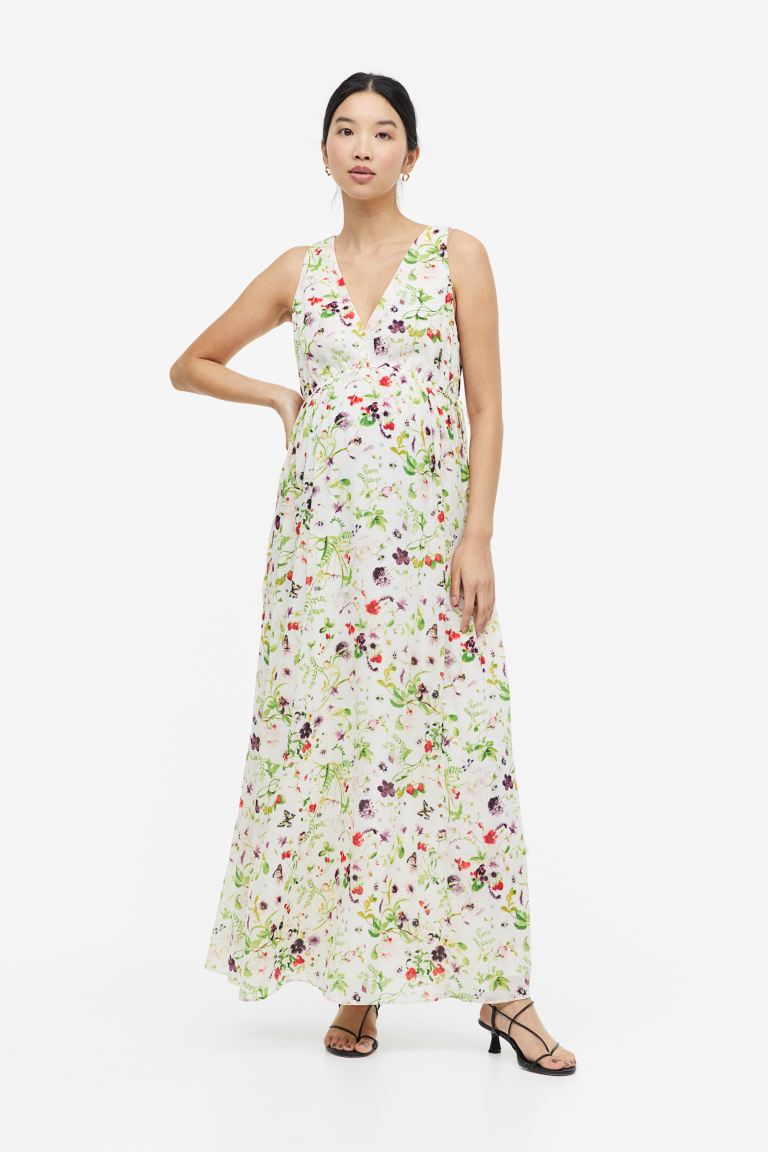 

Платье женское H&M 1115888001 белое XL (доставка из-за рубежа), Белый, 1115888001
