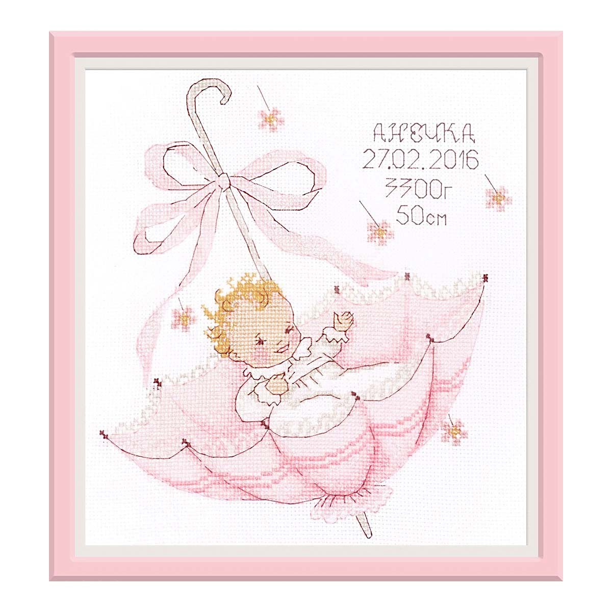 

Набор для вышивания Овен Маленький подарок. Анечка., 965, 21*33 см, Маленький подарок. Анечка