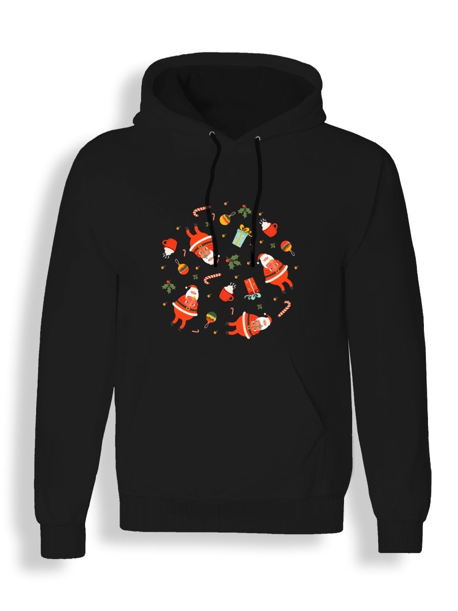 

Худи унисекс Каждому Своё Merry Christmas/Рождество/Новый год NY52 черное 3XL, Черный, "Merry Christmas/Рождество/Новый год" NY52
