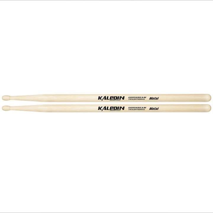 Metal Барабанные палочки, граб, деревянный наконечник, Kaledin Drumsticks 7KLHBML