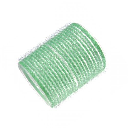 Бигуди Harizma на липучке зеленые 48x63 мм 12 шт/уп бигуди для холодной завивки с круглой резинкой серо черные 95 мм 16 мм