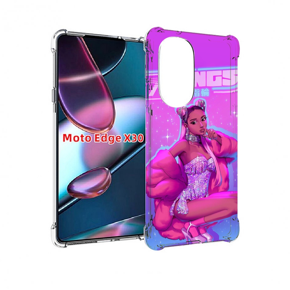 

Чехол MyPads ариана-гранде для Motorola Moto Edge X30, Прозрачный, Tocco