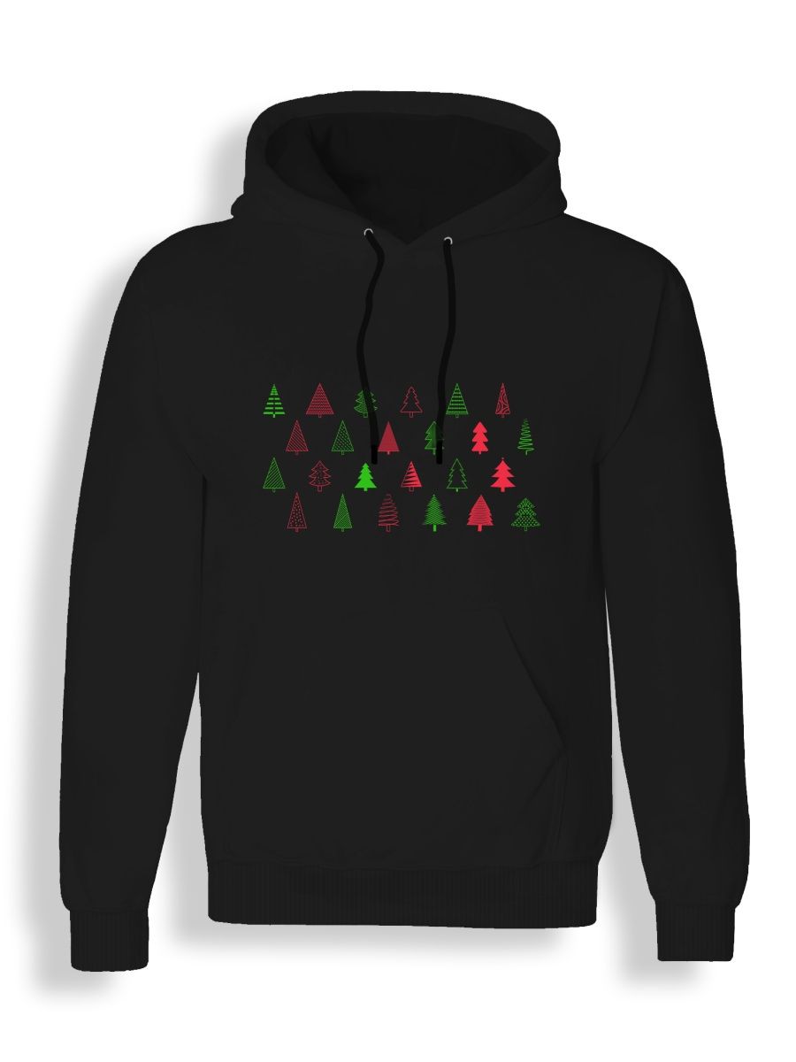

Худи унисекс Каждому Своё Merry Christmas/Рождество/Новый год NY59 черное M, Черный, "Merry Christmas/Рождество/Новый год" NY59