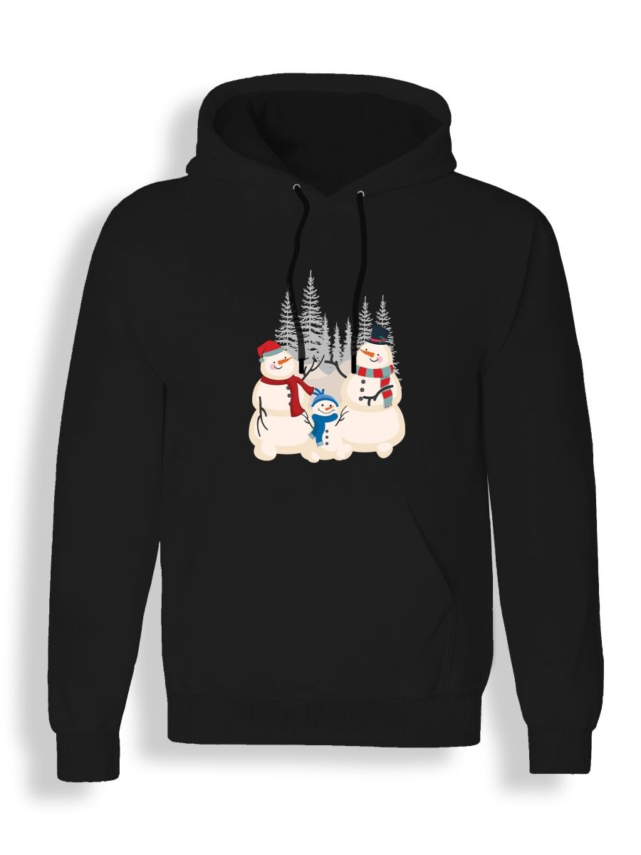 

Худи унисекс Каждому Своё Merry Christmas/Рождество/Новый год NY63 черное XL, Черный, "Merry Christmas/Рождество/Новый год" NY63