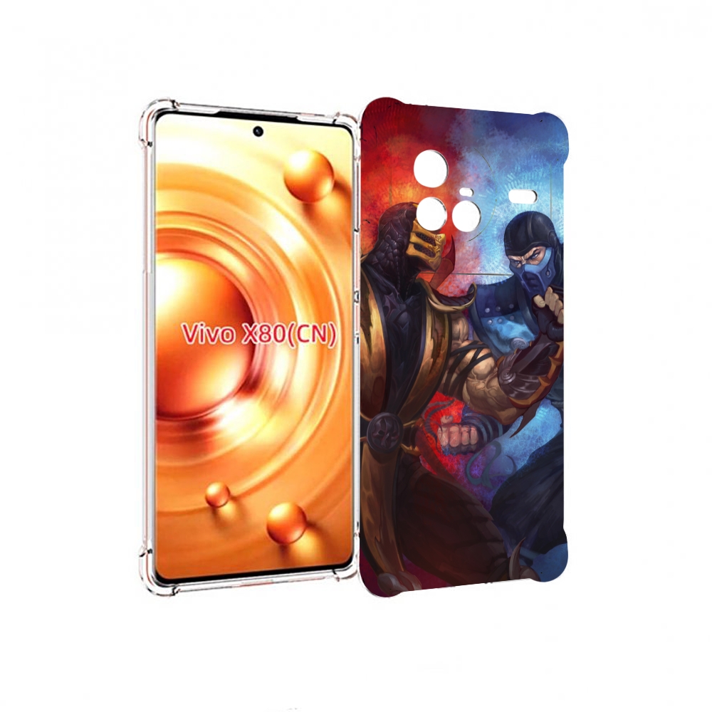 

Чехол Mypads Mortal Kombat Art Для Vivo X80, Прозрачный, Tocco