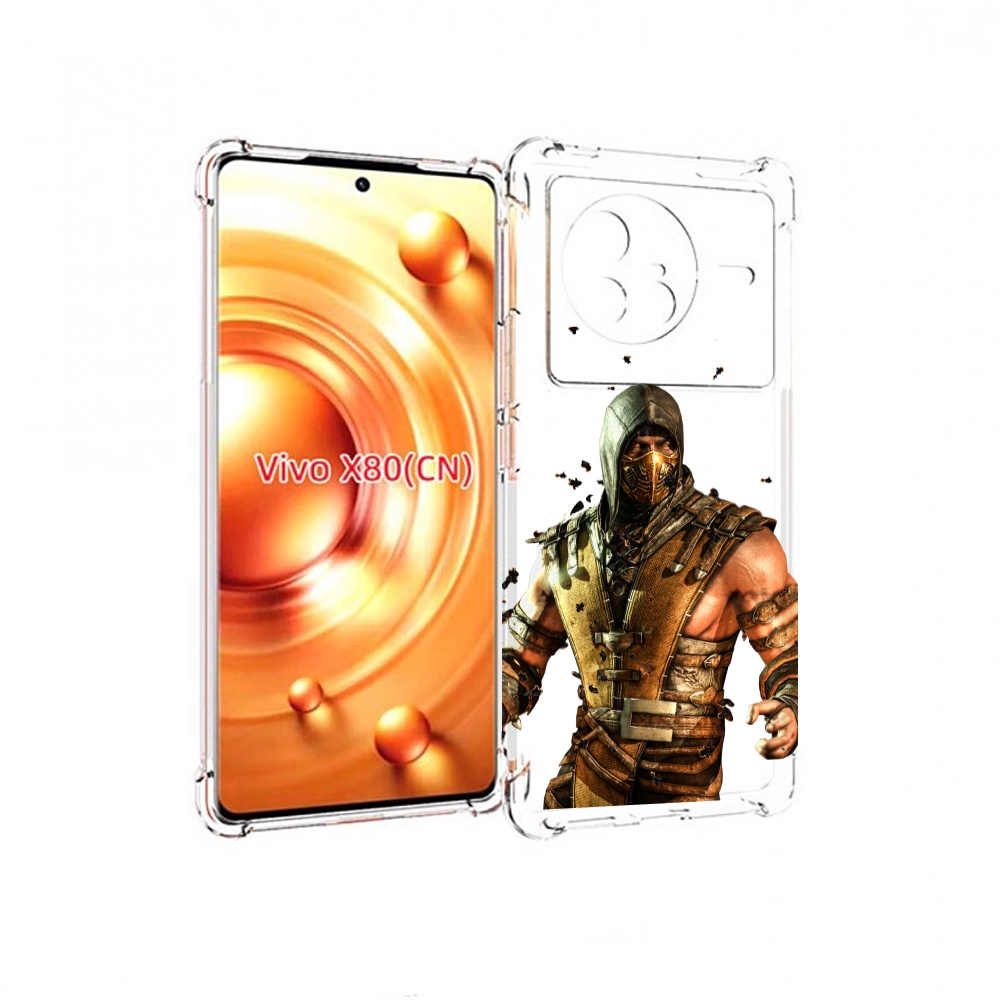 

Чехол Mypads Mortal Kombat Scorpion Для Vivo X80, Прозрачный, Tocco