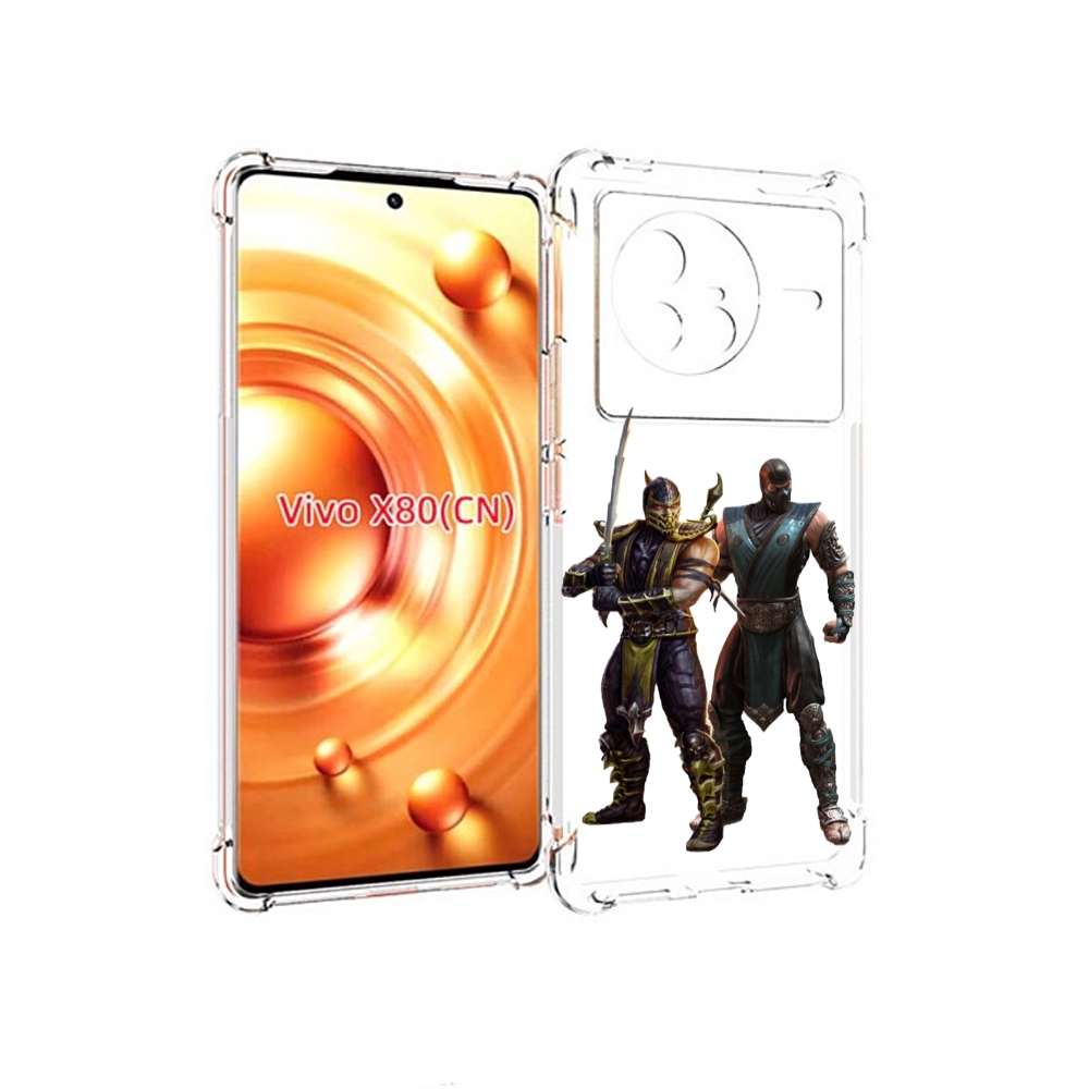 

Чехол MyPads Mortal-Kombat-1 для Vivo X80, Прозрачный, Tocco