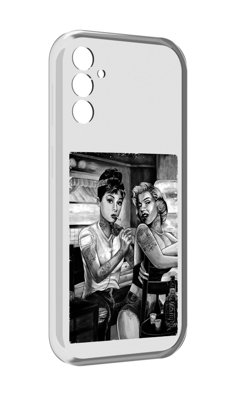 

Чехол MyPads тату мастер для Samsung Galaxy M13, Прозрачный, Tocco