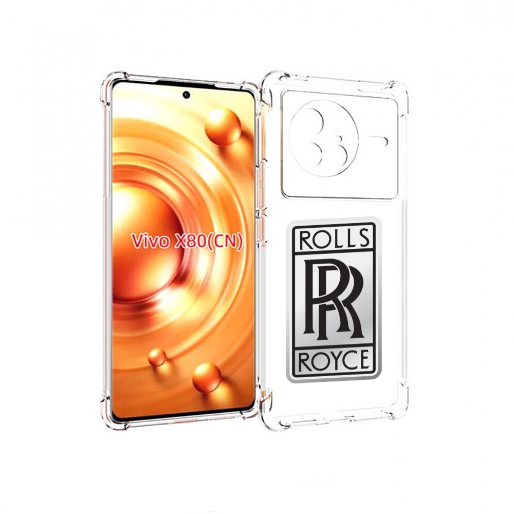 

Чехол Mypads Rolls-Royce Мужской Для Vivo X80, Прозрачный, Tocco
