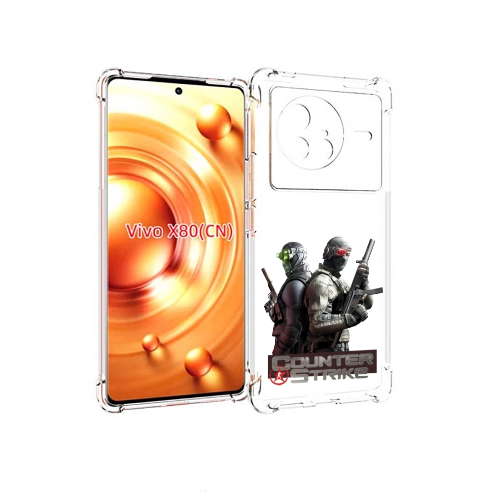 

Чехол Mypads Кс Для Vivo X80, Прозрачный, Tocco