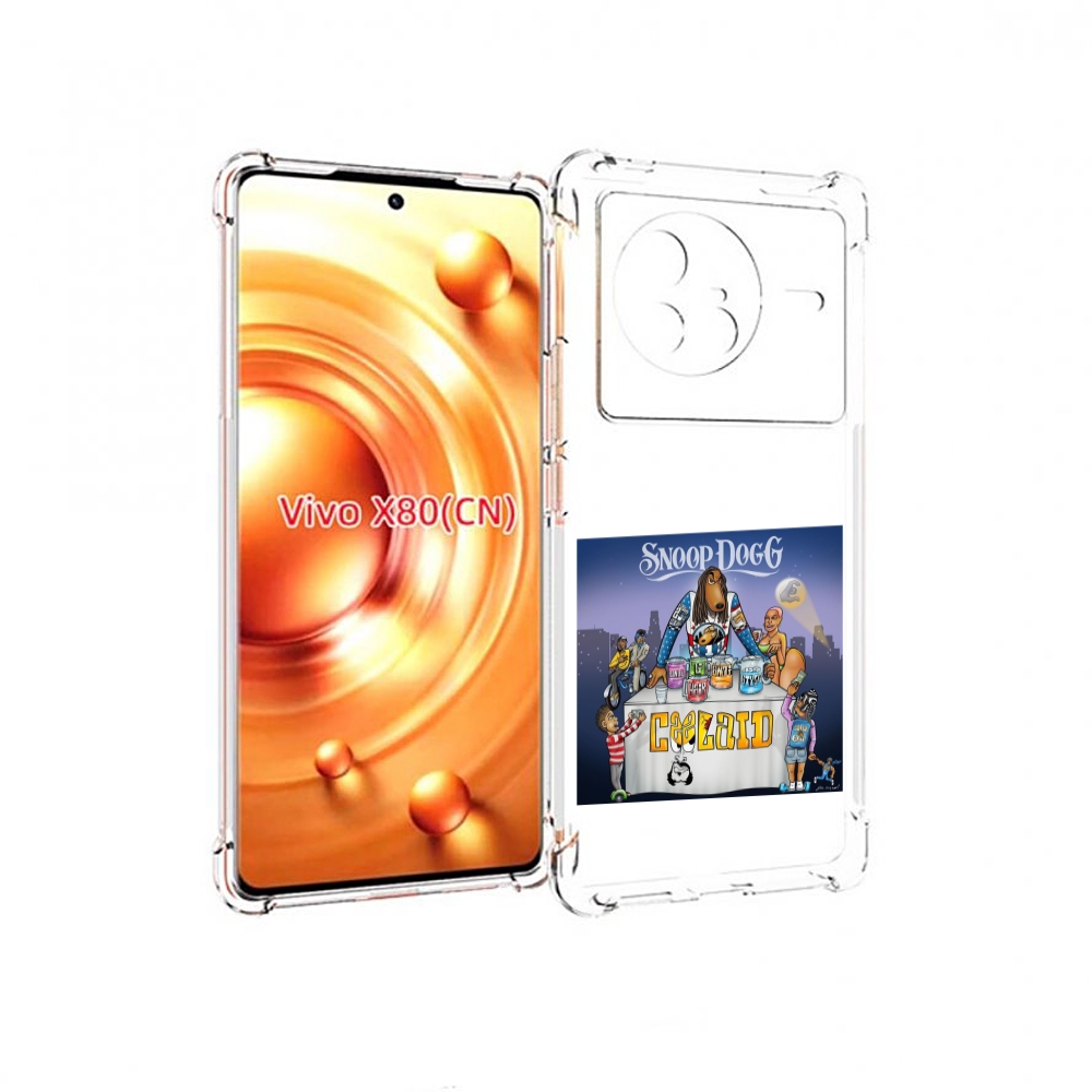 

Чехол Mypads Snoop Dogg Coolaid Для Vivo X80, Прозрачный, Tocco