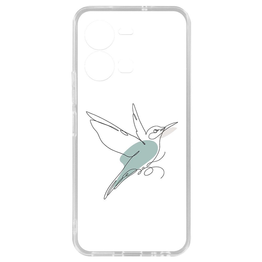 

Чехол-накладка Кейс Легкость для Vivo Y35, Прозрачный