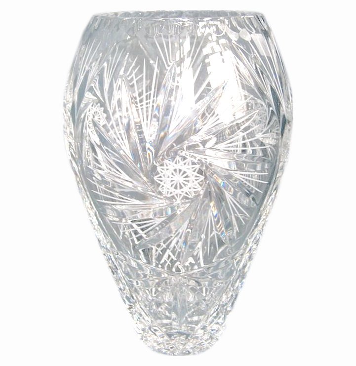 фото Ваза для цветов 30,5 см crystal bohemia "pinwheel" 111684