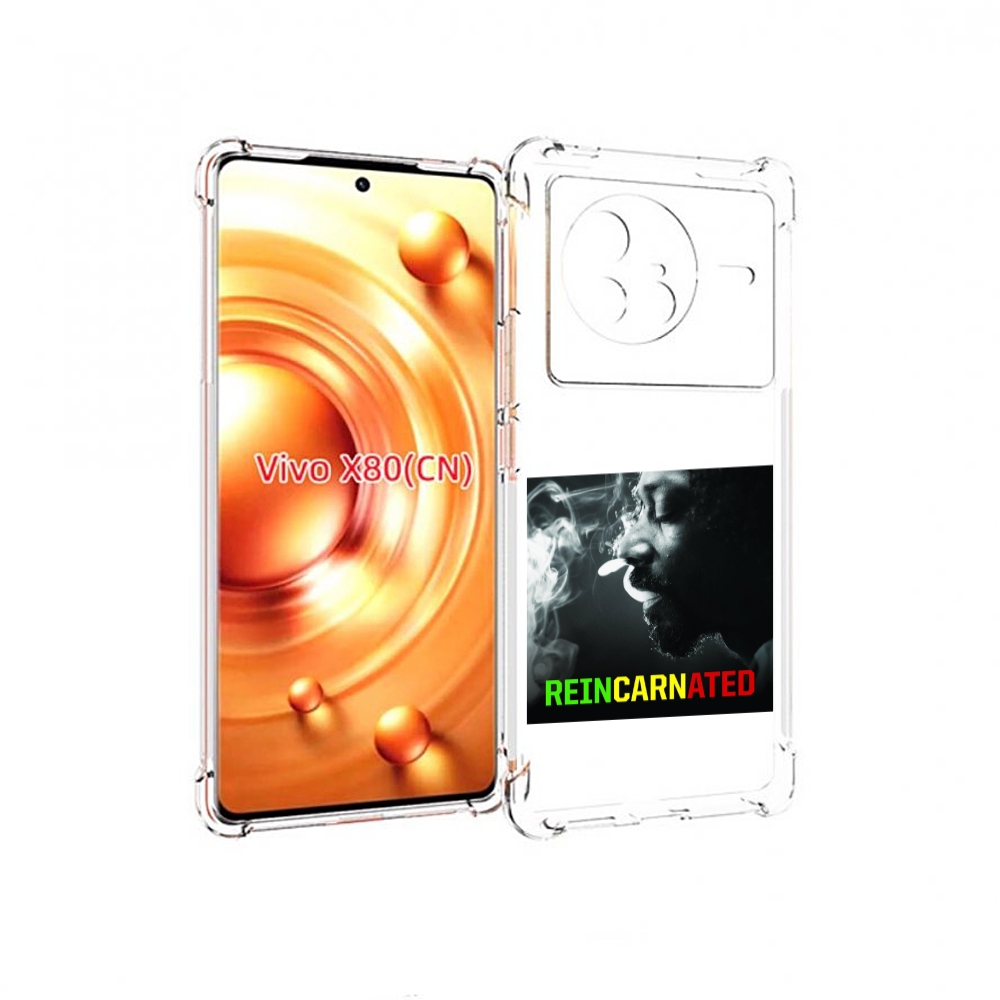 

Чехол Mypads Snoop Dogg Reincarnated Для Vivo X80, Прозрачный, Tocco