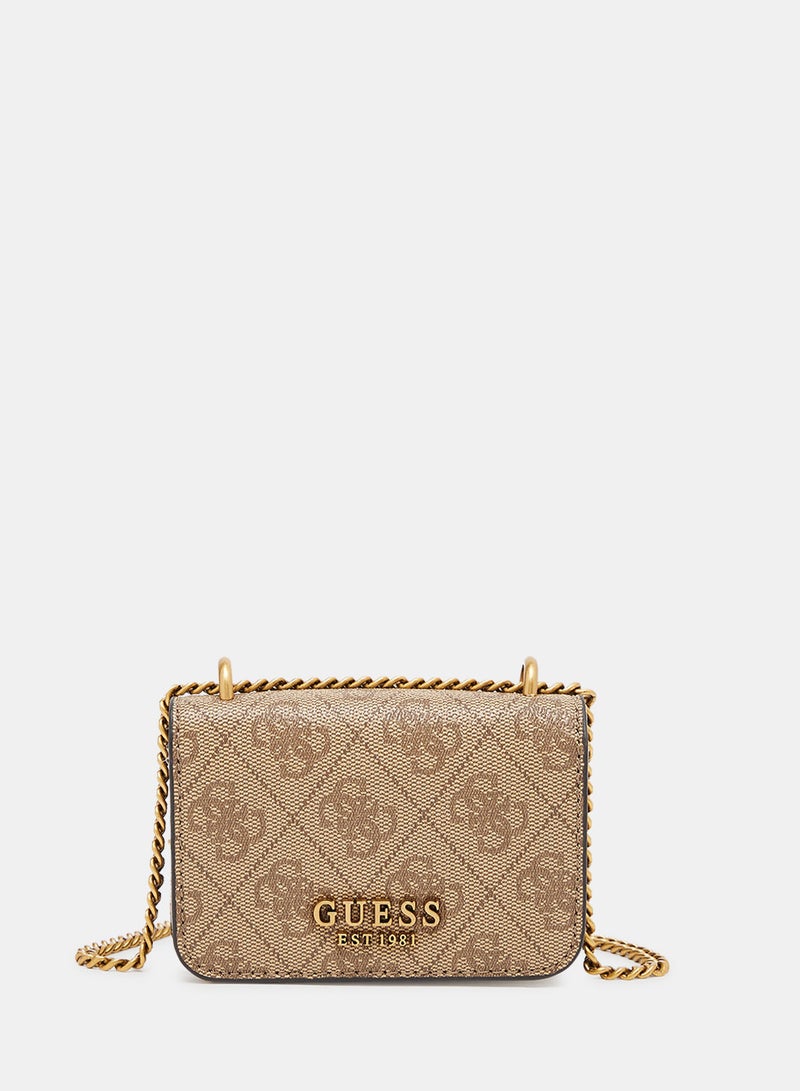 Сумка кросс-боди женская Guess, BB841677, коричневая GUESS коричневый