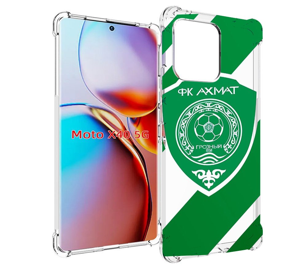 

Чехол MyPads фк ахмат грозныи мужской для Motorola Moto X40, Прозрачный, Tocco
