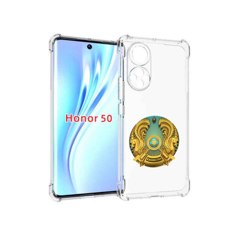 

Чехол бампер MyPads герб-казахстана для Honor 50, Прозрачный, Tocco