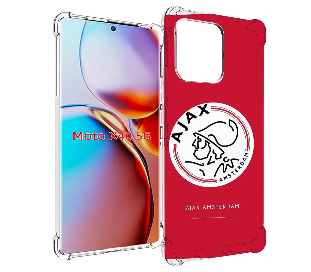 

Чехол MyPads фк аякс амстердам для Motorola Moto X40, Прозрачный, Tocco