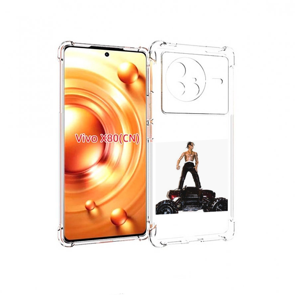 

Чехол Mypads Travis Scott - Rodeo Для Vivo X80, Прозрачный, Tocco