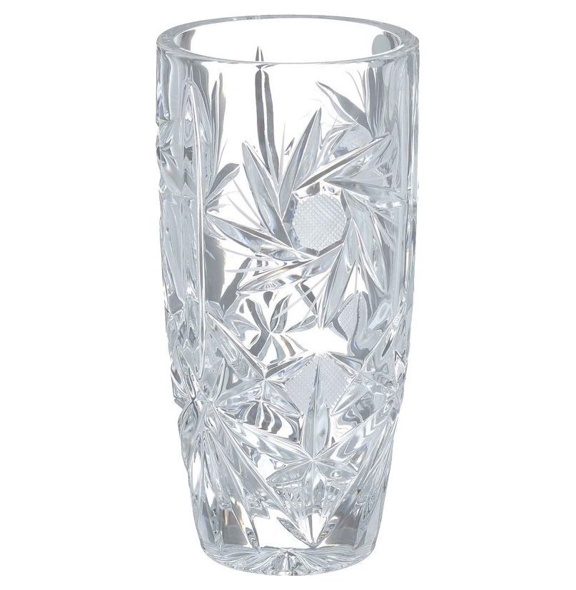 фото Ваза для цветов 20,5 см crystal bohemia "pinwheel" 104540