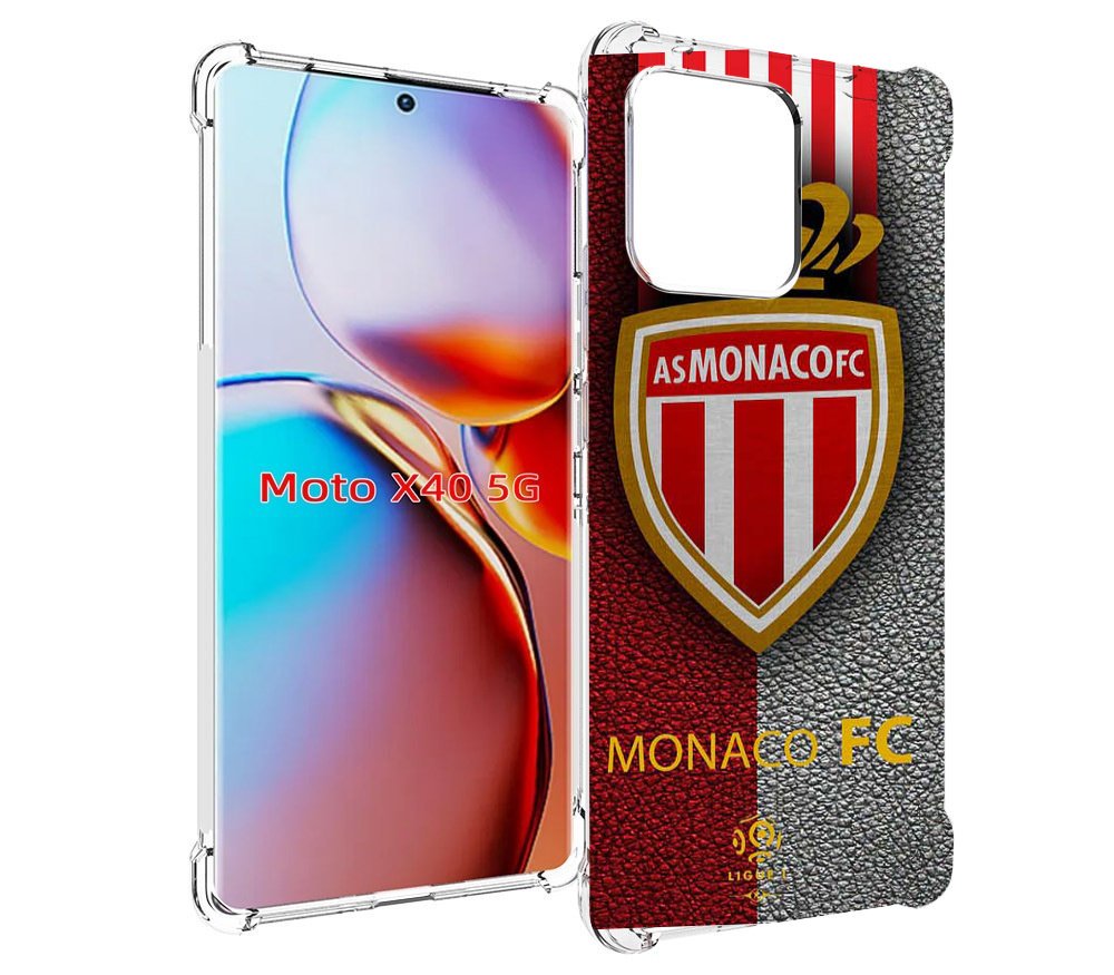 

Чехол MyPads фк монако для Motorola Moto X40, Прозрачный, Tocco