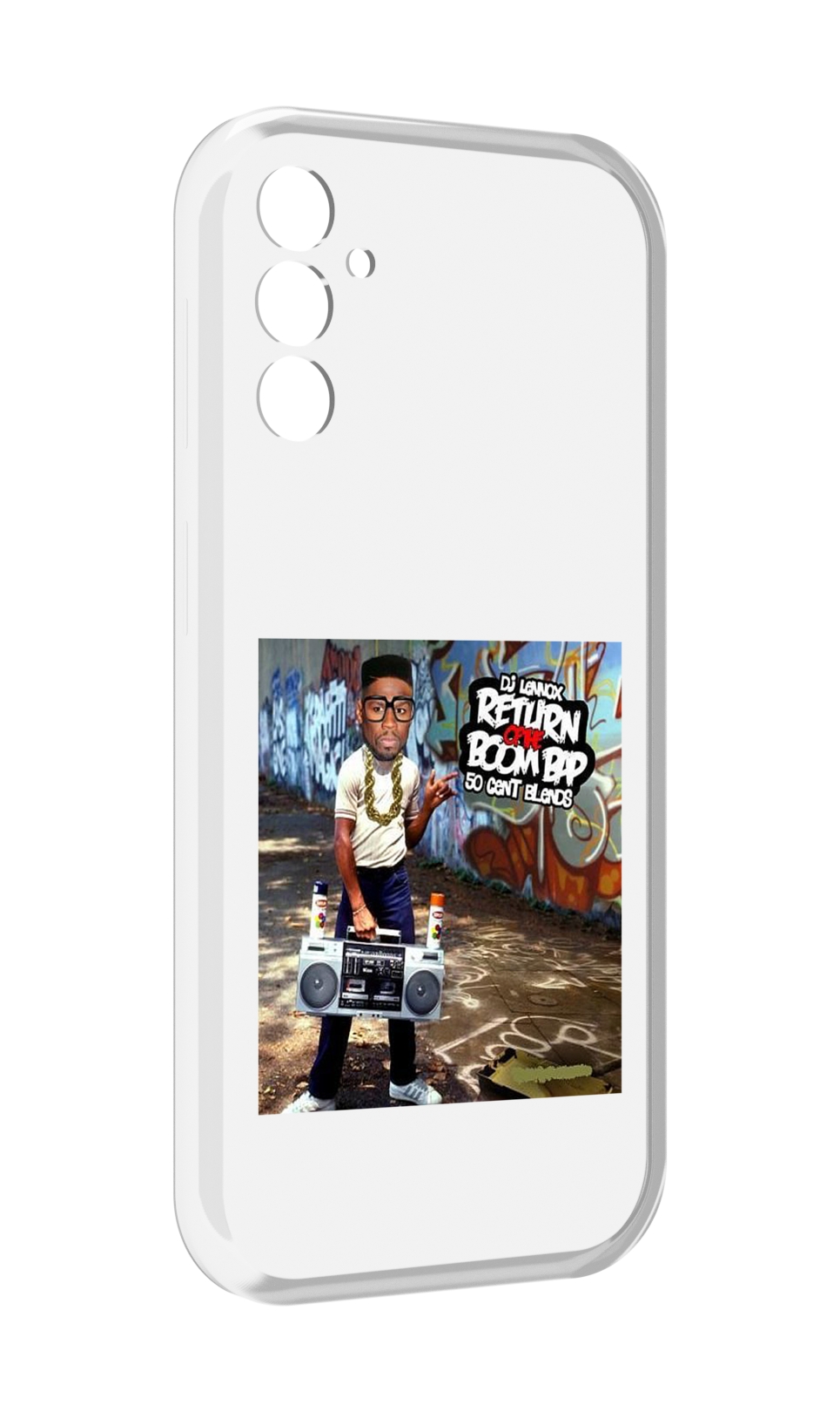 

Чехол MyPads 50 Cent & DJ Lennox - Return Of The Boom Bap для Samsung Galaxy M13, Прозрачный, Tocco