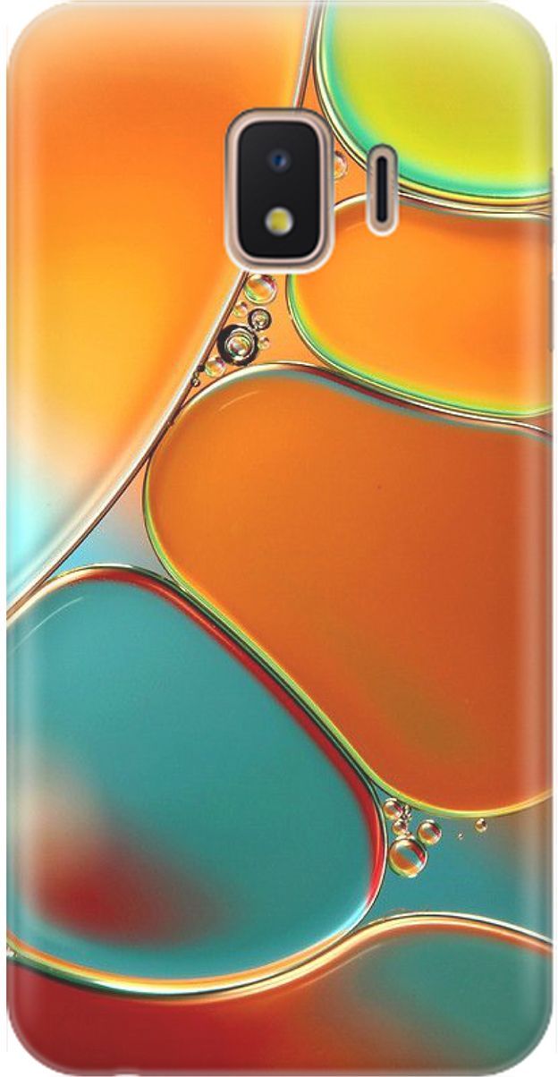 

Чехол на Samsung Galaxy J2 Core с принтом "Разноцветные пузырьки", Голубой;оранжевый, 1550