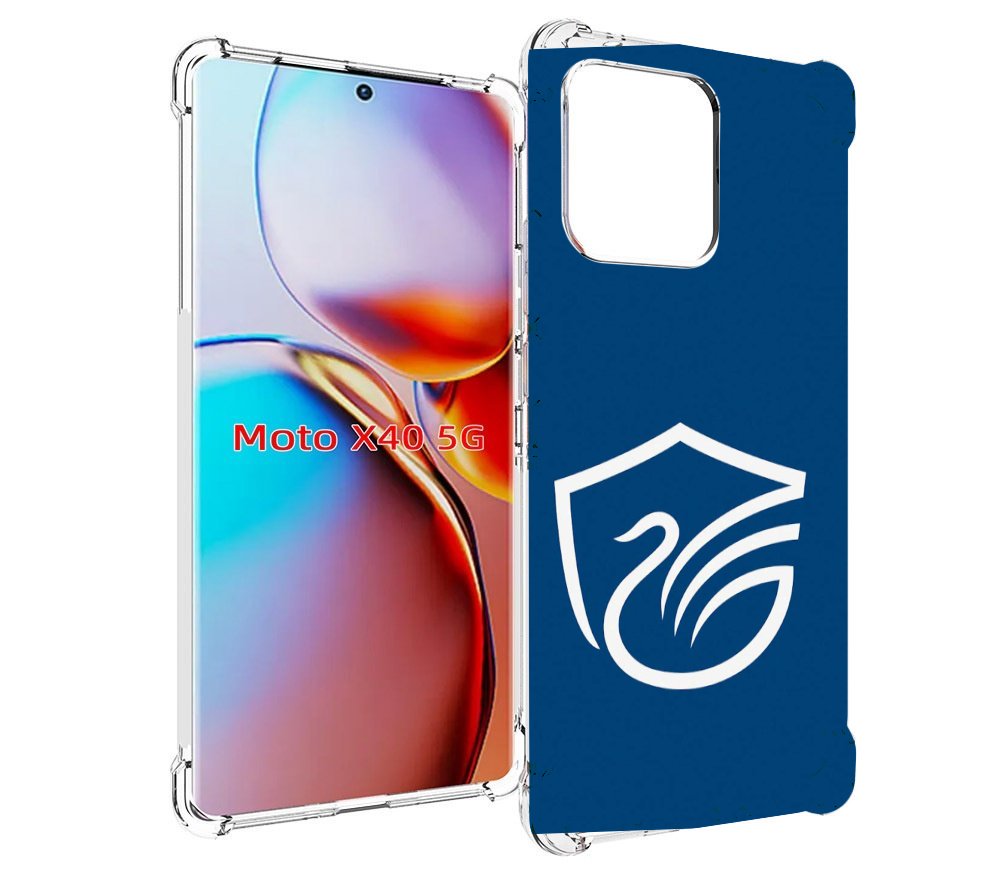 

Чехол MyPads фк олимп долгопрудныи мужской для Motorola Moto X40, Прозрачный, Tocco