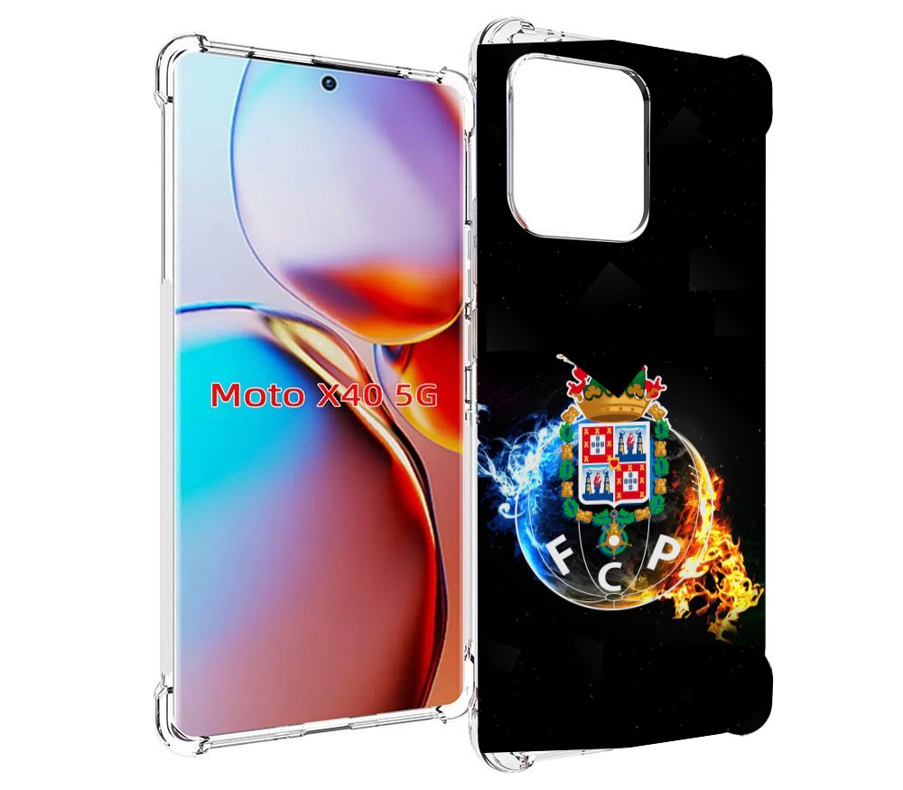 

Чехол MyPads фк порту для Motorola Moto X40, Прозрачный, Tocco