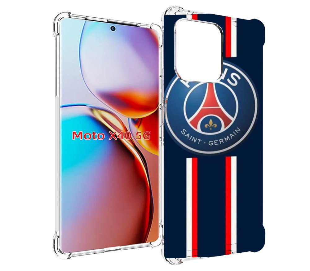 Чехол MyPads фк псж для Motorola Moto X40
