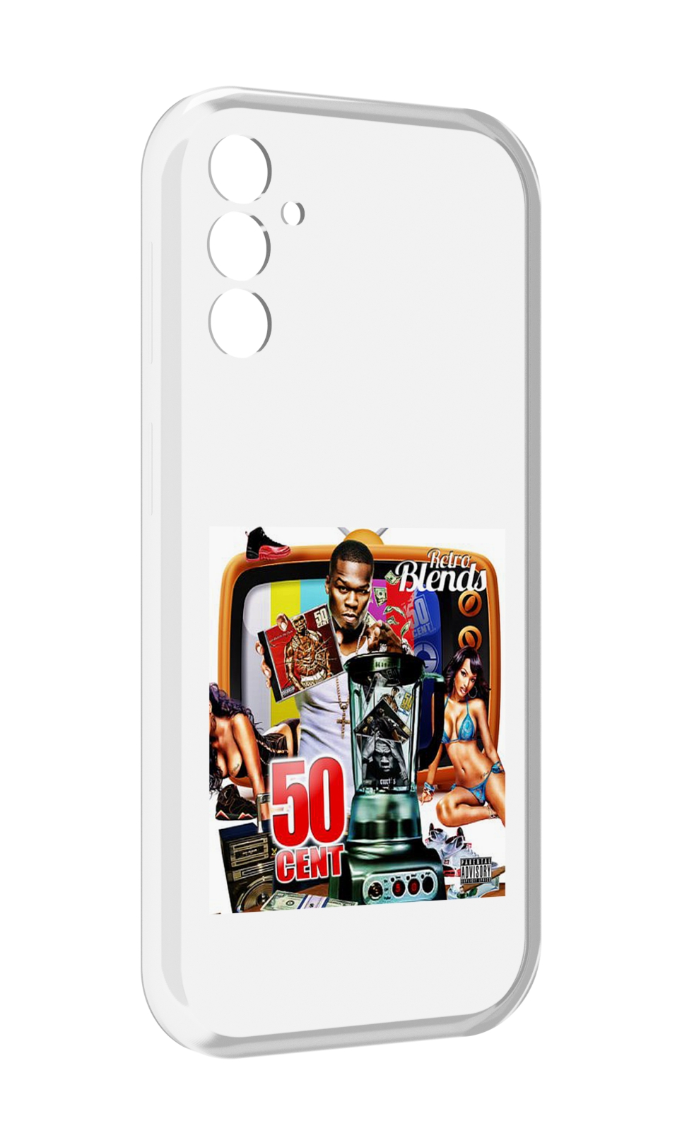 

Чехол MyPads 50 Cent - Retro 50 Cent Blends для Samsung Galaxy M13, Прозрачный, Tocco