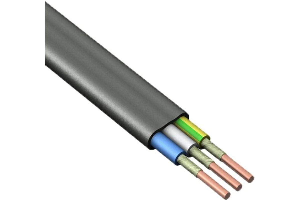 

Кабель ППГ-Пнг(А)-HF 3х2,5 ГОСТ (50 метров) iTOK, Черный, ППГ-Пнг (А)-HF