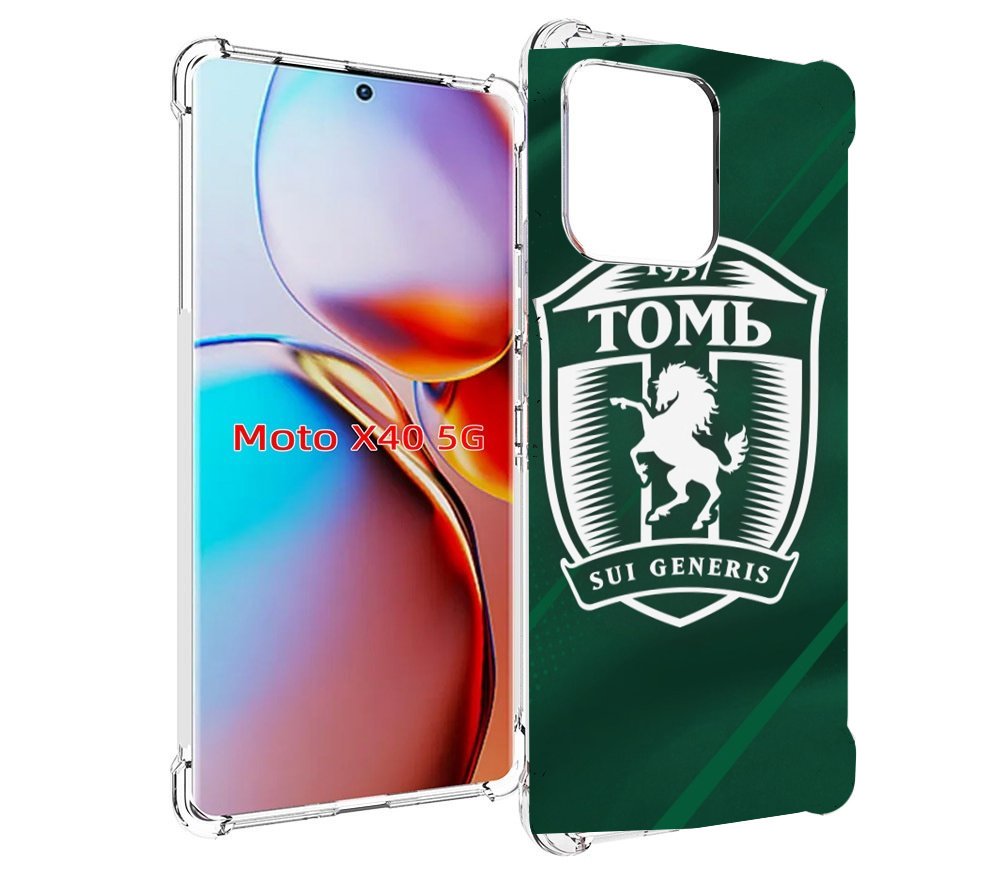 

Чехол MyPads фк томь томск для Motorola Moto X40, Прозрачный, Tocco