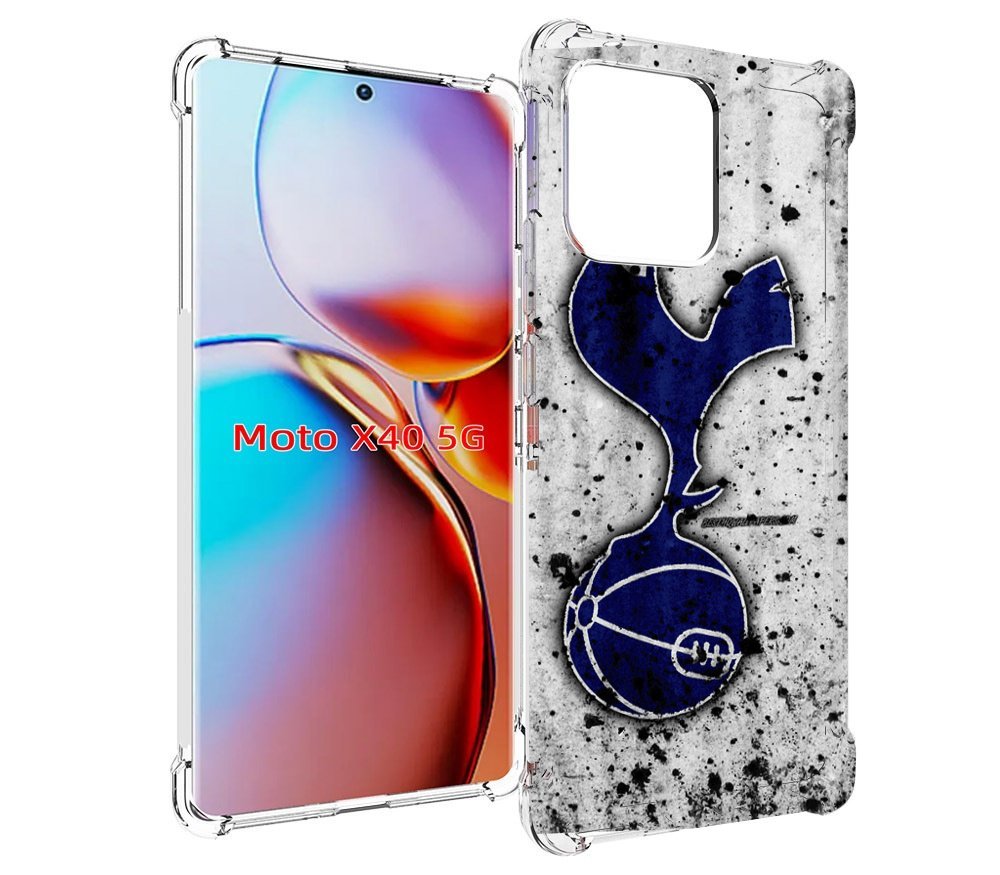 

Чехол MyPads фк тоттенхэм лондон для Motorola Moto X40, Прозрачный, Tocco