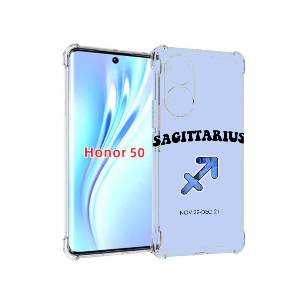 

Чехол бампер MyPads знак зодиака стрелец 1 для Honor 50, Прозрачный, Tocco