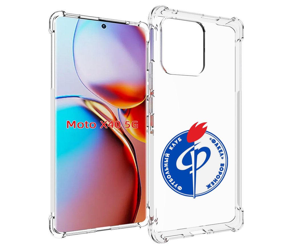 

Чехол MyPads фк факел воронеж мужской для Motorola Moto X40, Прозрачный, Tocco
