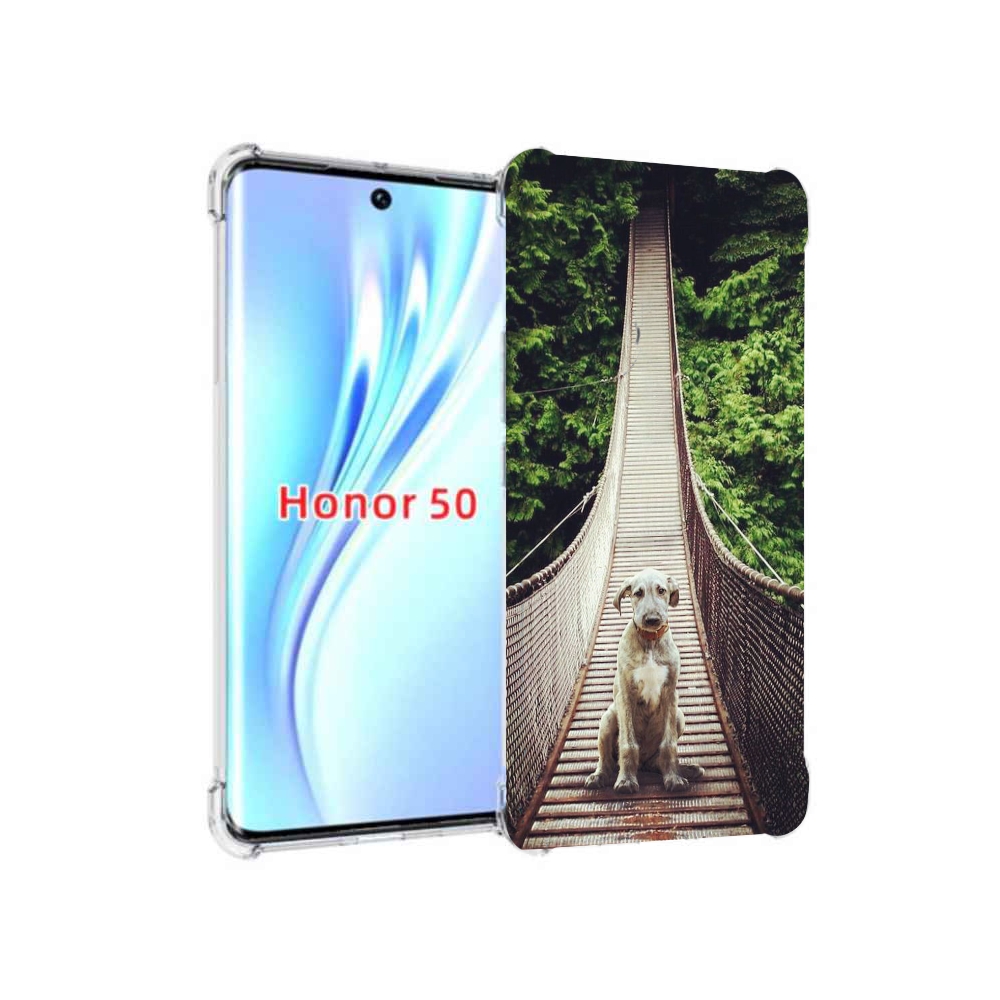 

Чехол бампер MyPads ирландскии волкодав для Honor 50, Прозрачный, Tocco