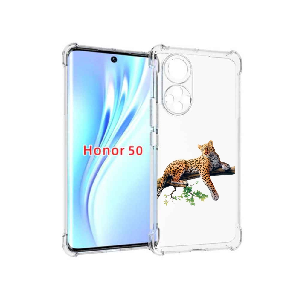 

Чехол бампер MyPads леопард-на-дереве детский для Honor 5, Прозрачный, Tocco